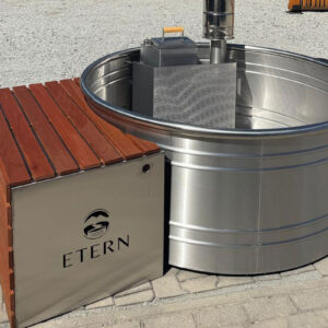 ETERN HOT TUB 165 – balia ogrodowa z piecem na drewno