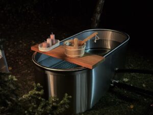 Balia ogrodowa Eternal Duo 180 z piecem