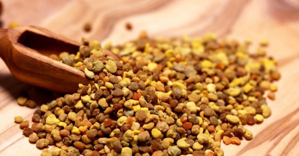 Kąpiel w soli jodowo-bromowej z dodatkiem pyłku pszczelego