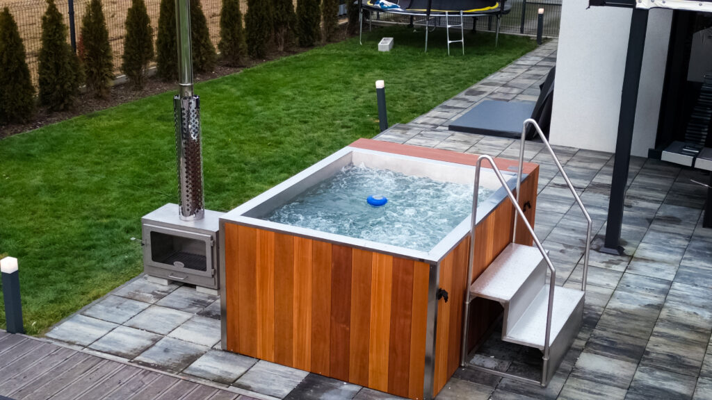 Wanna Spa ETERN ze stali nierdzewnej