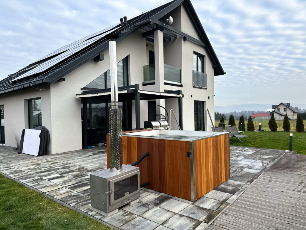 Wanna Spa ETERN ze stali nierdzewnej