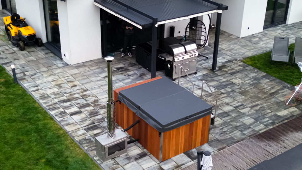 Wanna Spa ETERN ze stali nierdzewnej