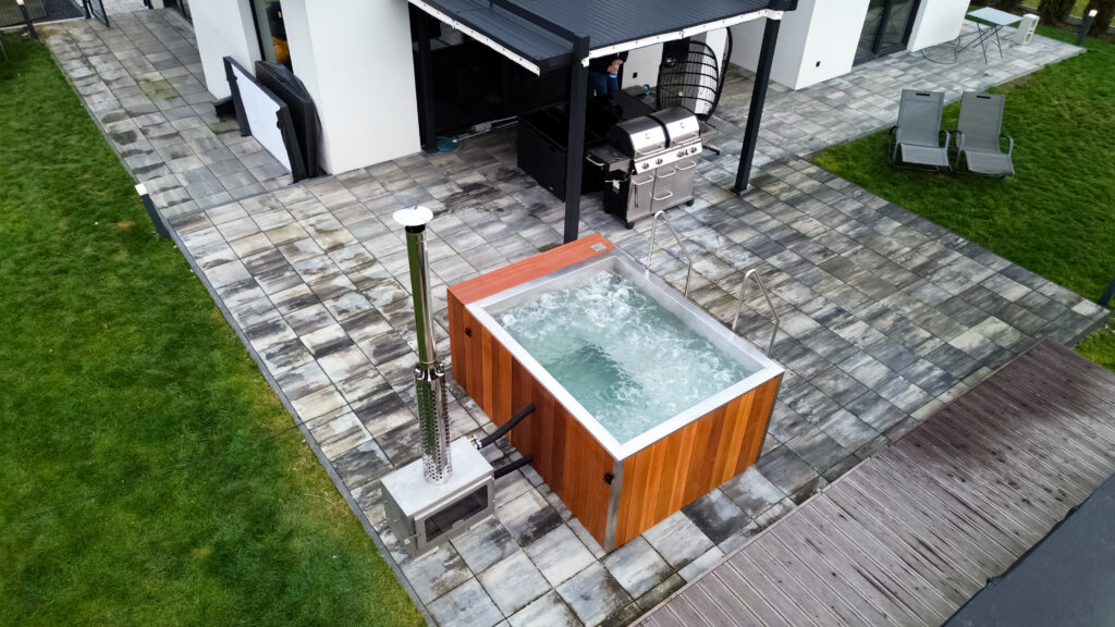 Wanna Spa ETERN ze stali nierdzewnej