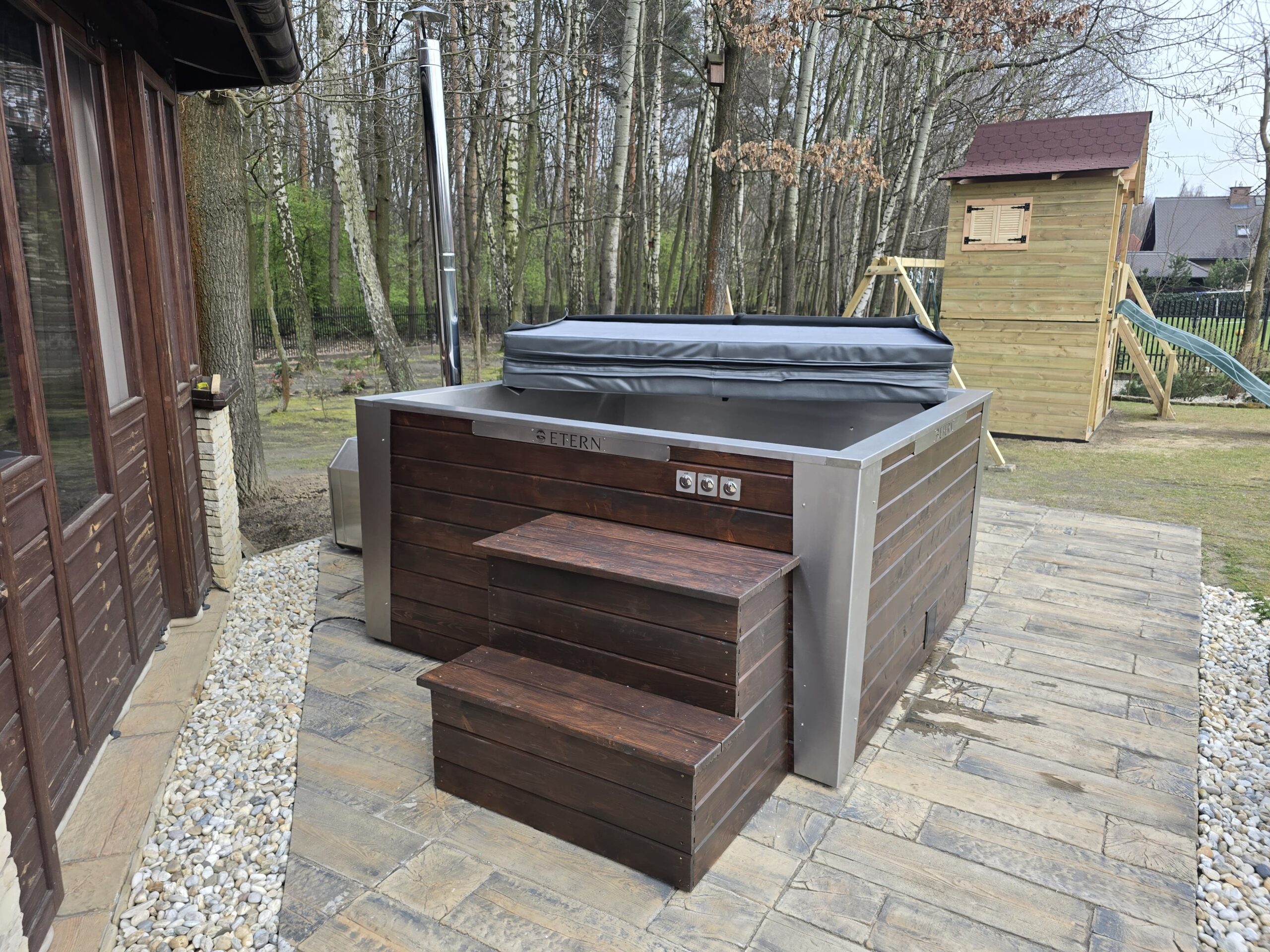 wanna spa etern ze stali nierdzewnej