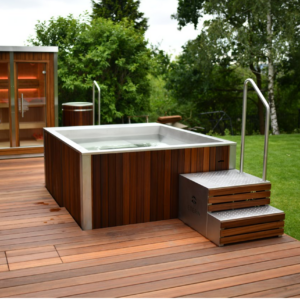 ETERN PRO SPA 600 – 6/8-osobowa wanna SPA ze stali nierdzewnej