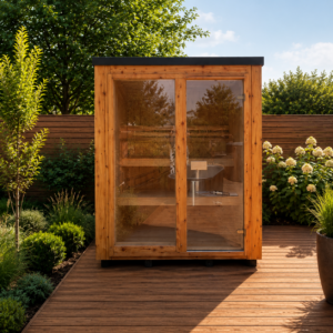 Sauna ogrodowa MODRZEW