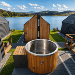 ETERN ELITE 165 RESORT – ergonomiczna balia ze stali nierdzewnej