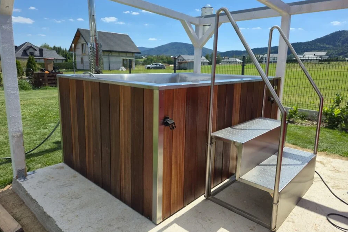 Wanna SPA ze stali nierdzewnej w Roczynach – realizacja ETERN